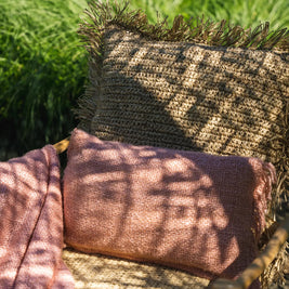 The Oh My Gee Cushion Cover - Salmon Pink - 30x50