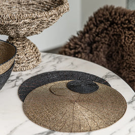 The Beaded Coaster - Black