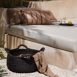 Les Quatre Mains Baskets - Black - L