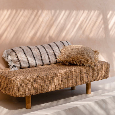 The Oh My Gee Cushion Cover - Bohemian White - 35x100