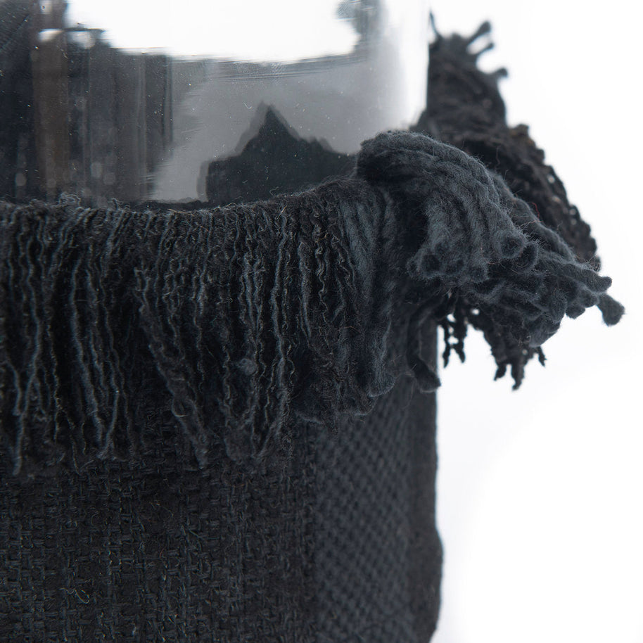 The Oh My Gee Candle Holder - Black Velvet - XL