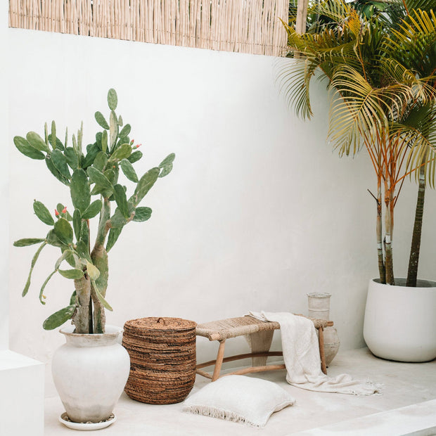 The Porto Seagrass Bench - Natural - L
