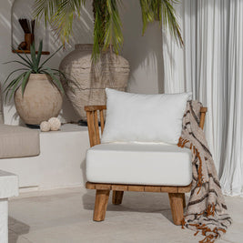 The Malawi One Seater - Natural White