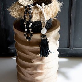 The Lovina Necklace - Natural Black