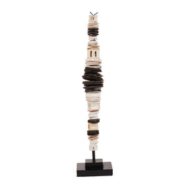 The Money Shell on Stand - Black White - M