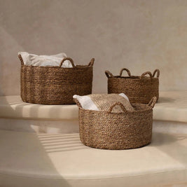 Les Quatre Mains Baskets - Natural - S