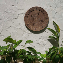 The Jasmine Plate - Brown - L