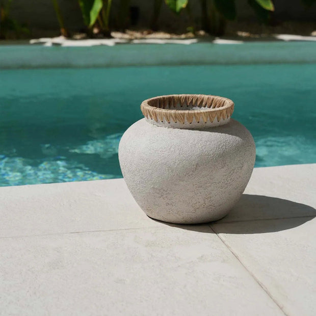 The Styly Vase - Concrete Natural - L
