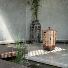The Colonial Laundry Basket - Natural Brown - XL