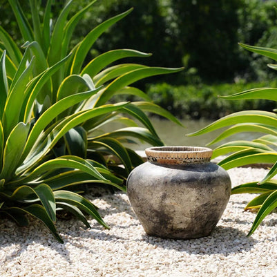 The Styly Vase - Antique Grey - M