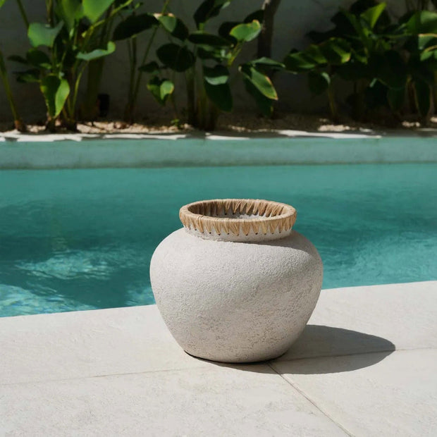 The Styly Vase - Concrete Natural - M