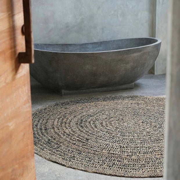 The Seagrass Carpet - Natural Black - 100