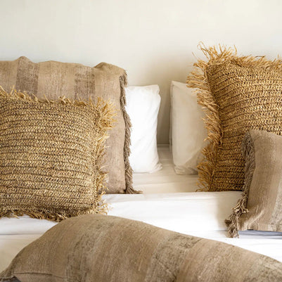 The Oh My Gee Cushion Cover - Concrete Velvet - 40x40