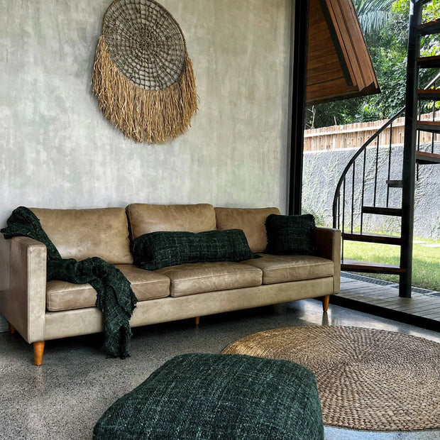 The Oh My Gee Pouffe - Forest Green