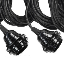 Fitting Lamps Ceiling - Black - 5 Fittings
