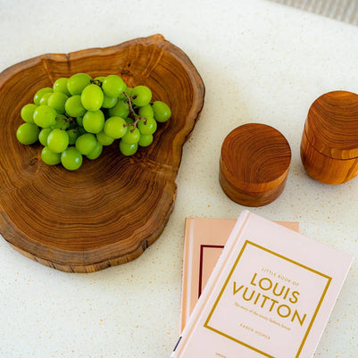 The Teak Root Cutting Board