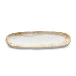 The Da Rocha Oval Platter - White Honey