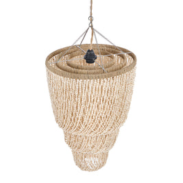 The Lagoon Shell Chandelier - Natural - M