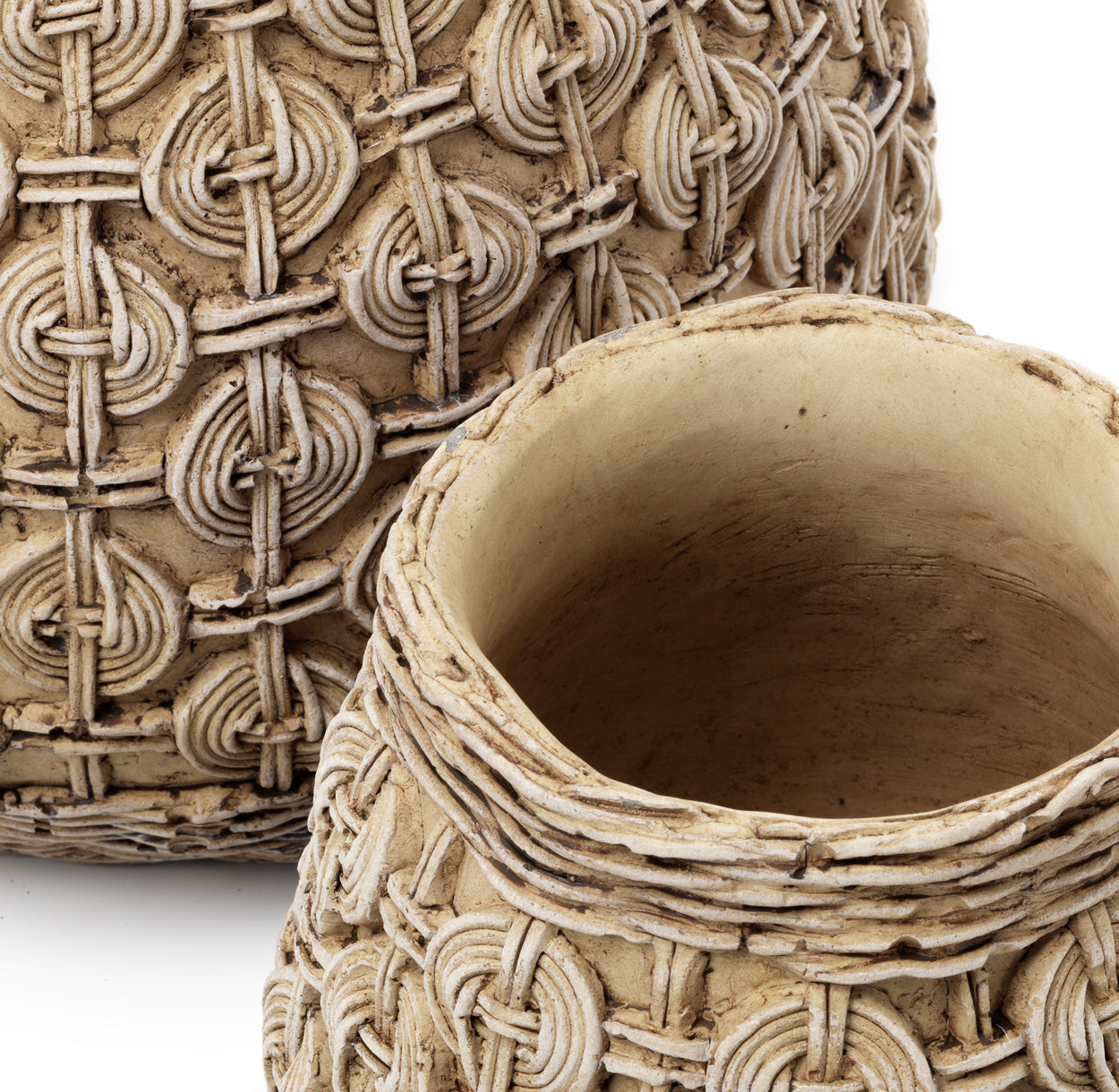The Knot Concrete Planter  - M