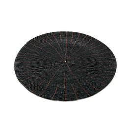 The Beaded Placemat - Black