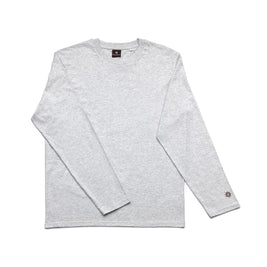 The Checkerboard L/S T-Shirt - Heather Grey - XL