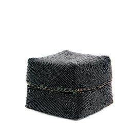 The Beaded Basket - Black - M