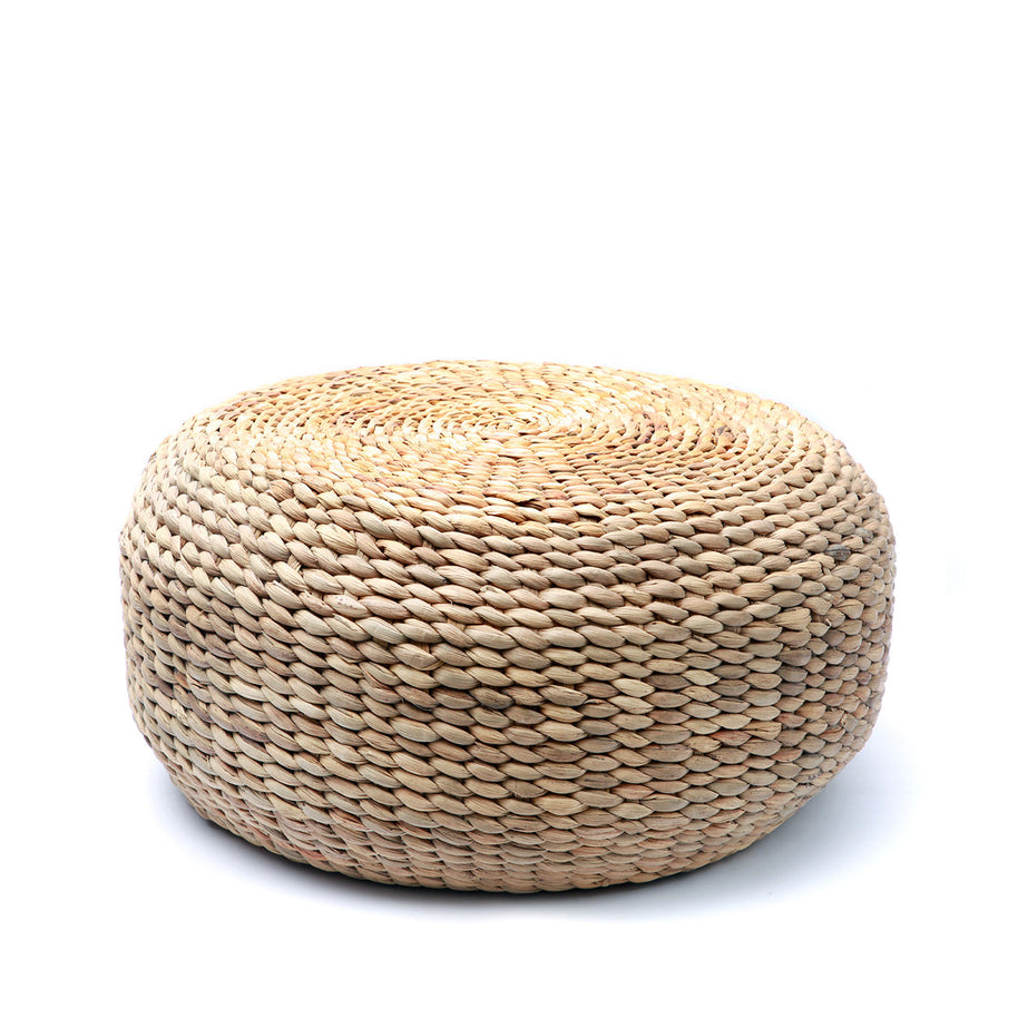 The Hyacinth Pouffe - Natural - M