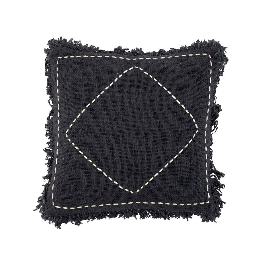 The Kasbah Cushion Cover - Black White