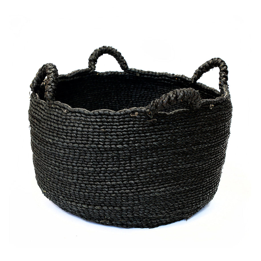 Les Quatre Mains Baskets - Black - L