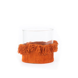 The Oh My Gee Candle Holder - Rust Velvet - XL