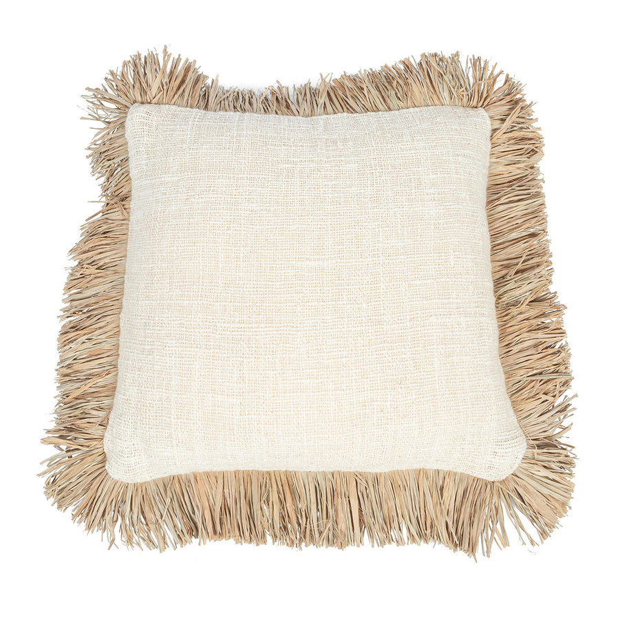 The Saint Tropez Cushion Cover - Natural White - 60x60
