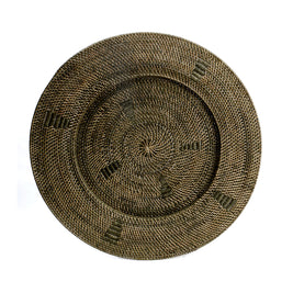 The Jasmine Plate - Brown - XL