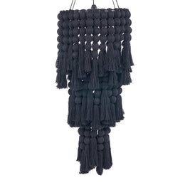 The Nomad Cotton Chandelier - Black - XL