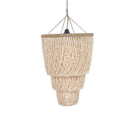 The Lagoon Shell Chandelier - Natural - M