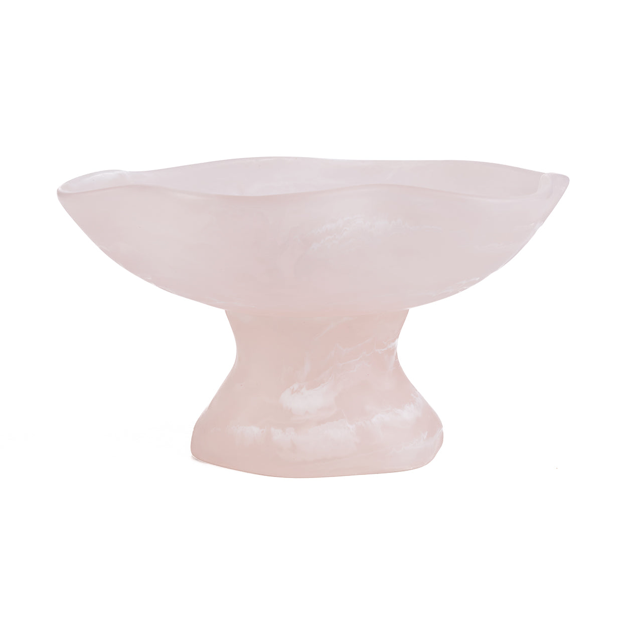 The Resin Organic Fruit Stand - Pink White