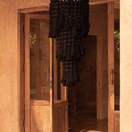 The Nomad Cotton Chandelier - Black - XL