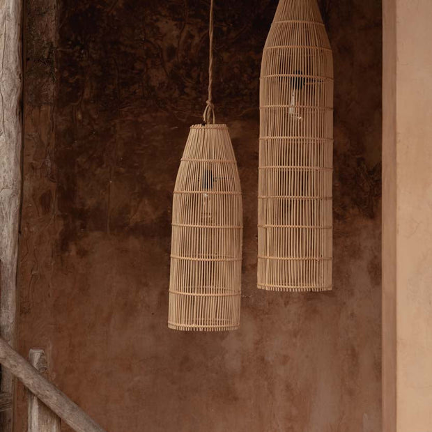 The Fish Trap Pendant - Natural - L