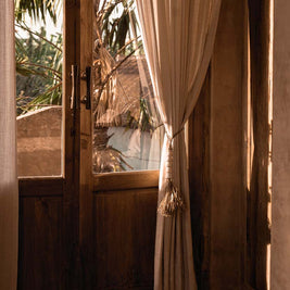 The Cone Shell Tassel - Natural White