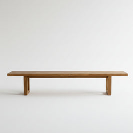 Bench With Square Foot - Natural - 220