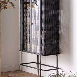 FUSSEN GLASS CABINET in a modern interior setting