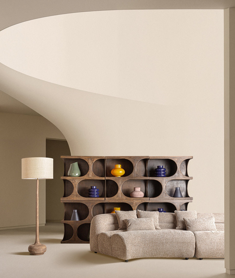 GLOGOW FLOOR LAMP in a modern interior setting