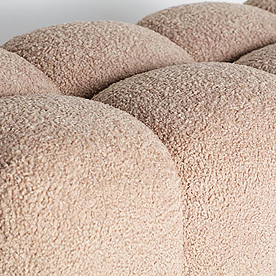 MARBURGO BED FOOT STOOL in a modern interior setting