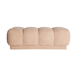 MARBURGO BED FOOT STOOL in a modern interior setting