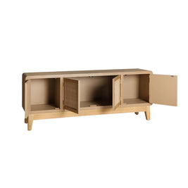 DOAZIT TV STAND in a modern interior setting