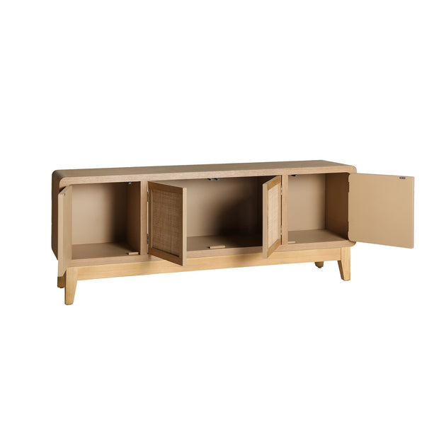 DOAZIT TV STAND in a modern interior setting