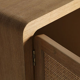 DOAZIT TV STAND in a modern interior setting