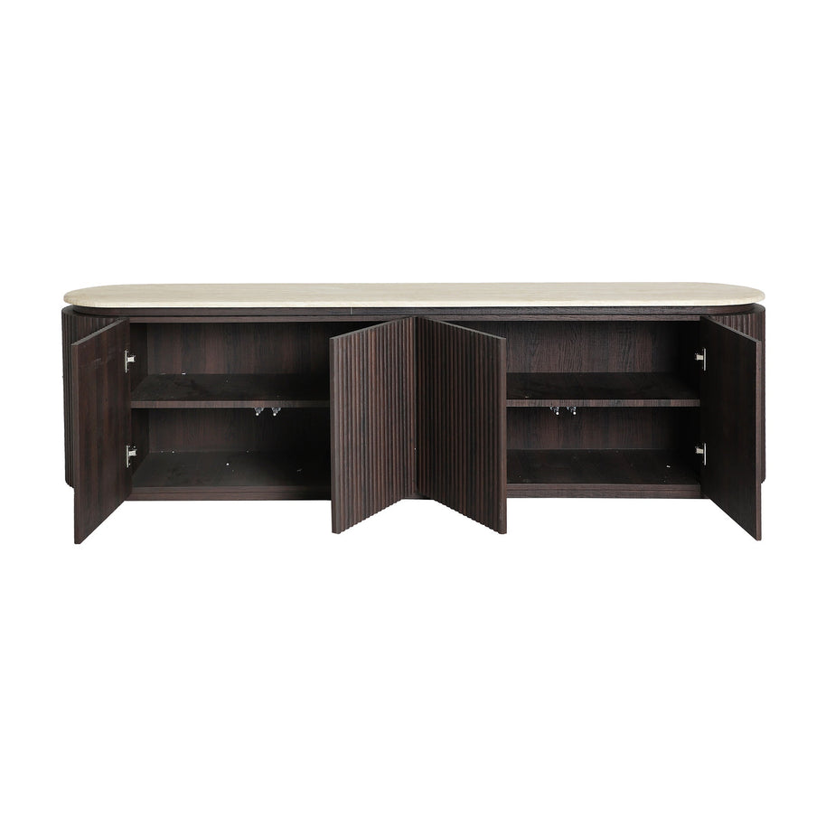 VERONA TV STAND in a modern interior setting