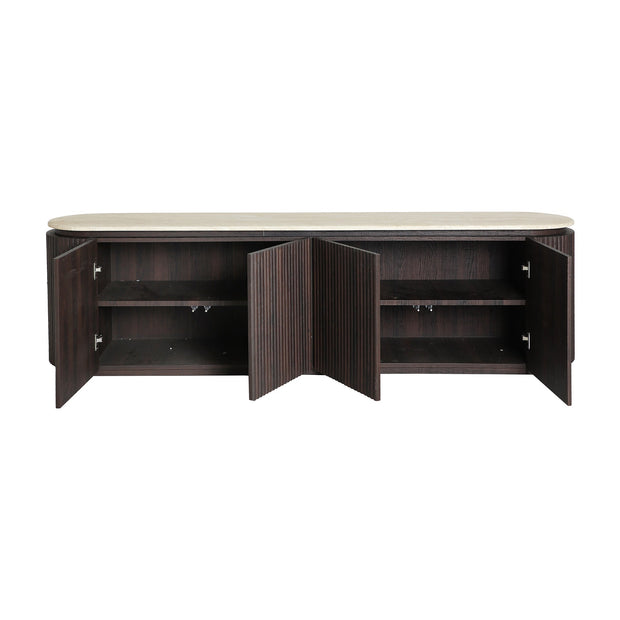 VERONA TV STAND in a modern interior setting