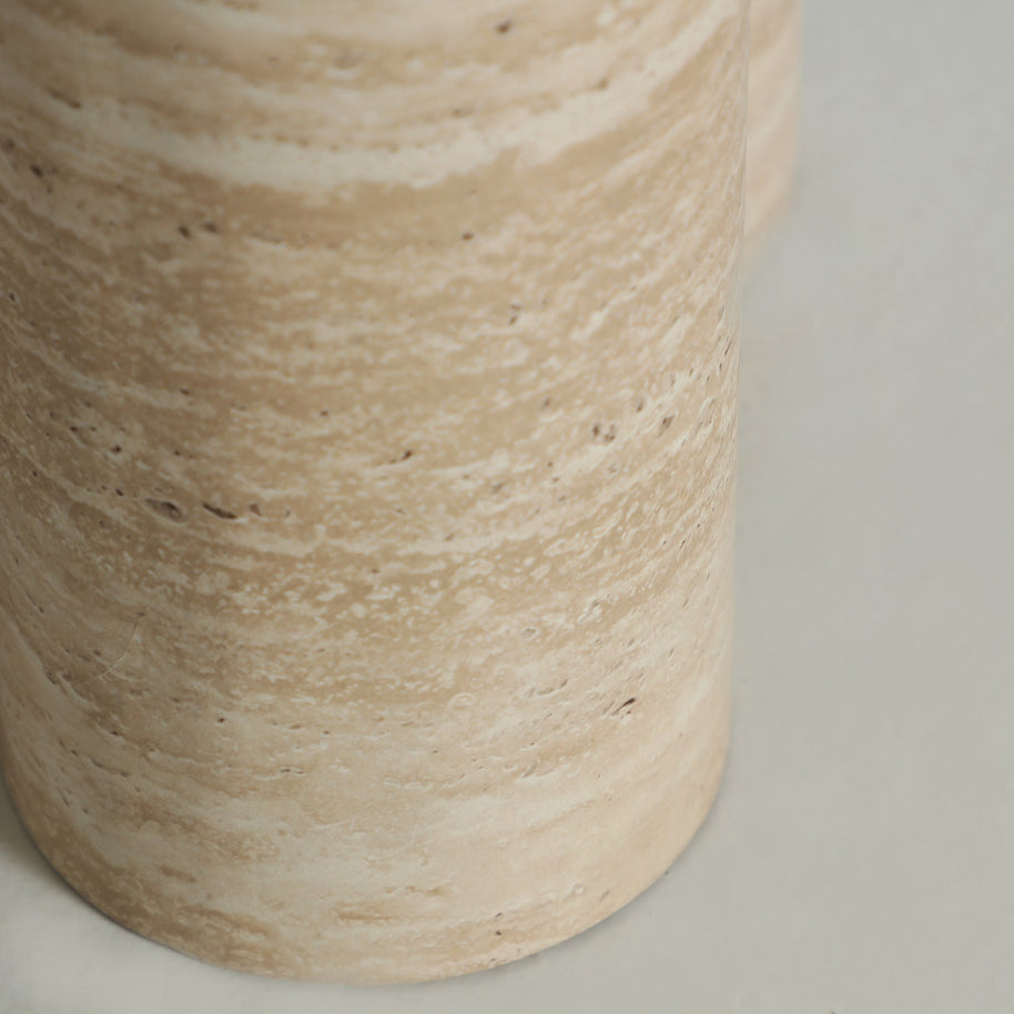 LAMBESC SIDE TABLE in a modern interior setting