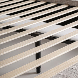 SANNES BED in a modern interior setting